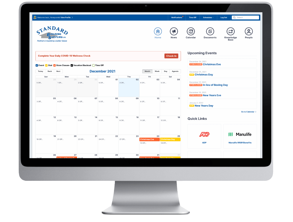 Standard Building Supplies Staff App