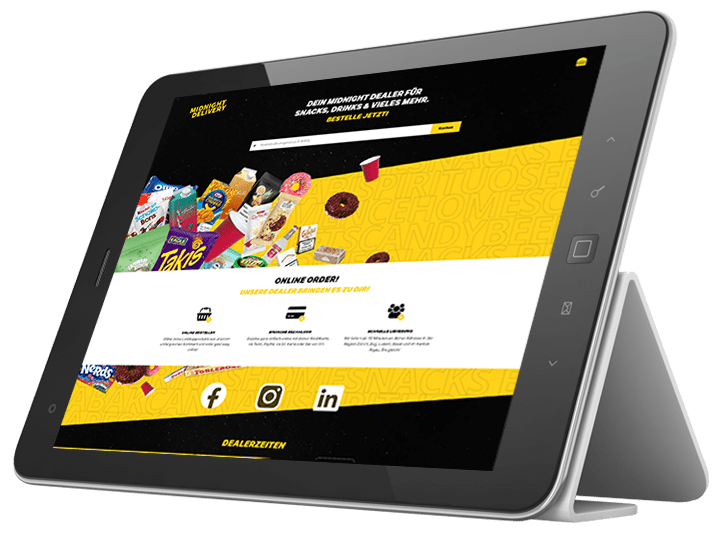 Sigma Lithium iPad responsive website design